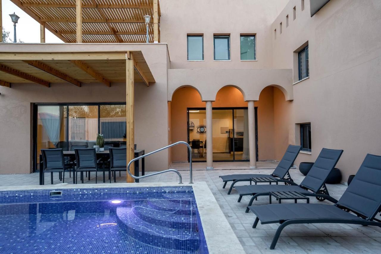 וילה רוני בריכה מחוממת Villa Roni Heated Pool Eilat Exterior photo